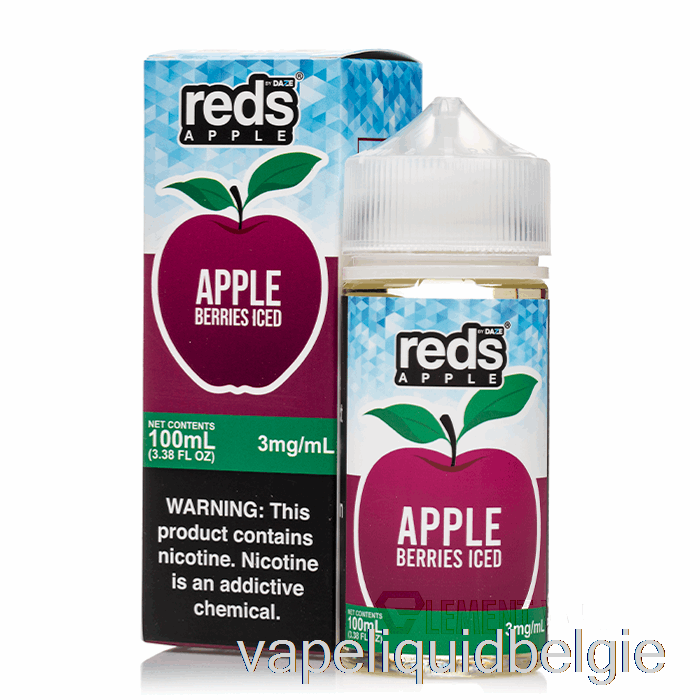 Vape Vloeibare Ijsbessen - Rode Appel E-liquid - 7 Daze - 100ml 0mg